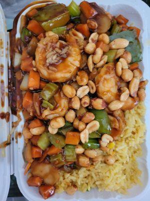 Kung pao shrimp