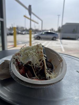 Smoked brisket tacos