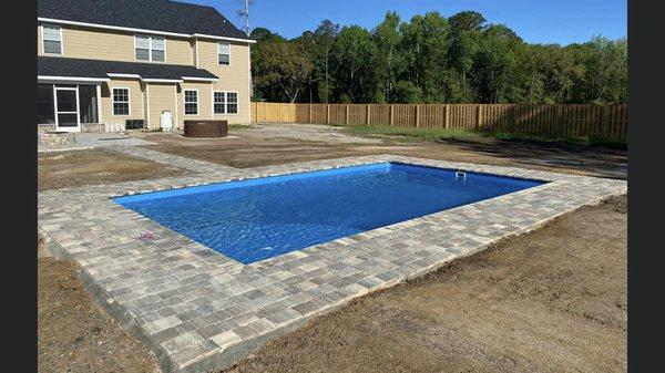 Pool& paver patio