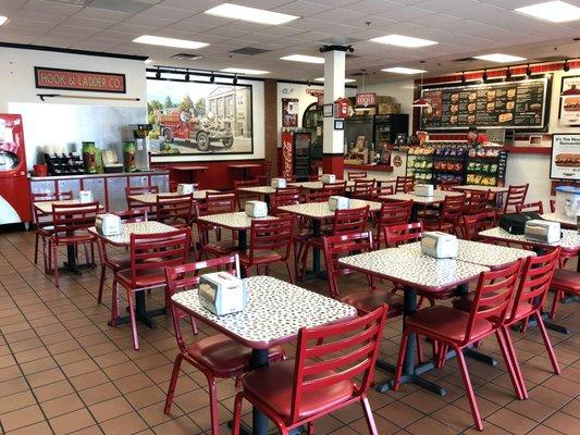 Counter and Dining Area