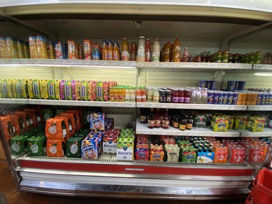 Drink selection. I'm still looking to the Tarragon drink. So I took this photo so my son can pick what he wants instead.