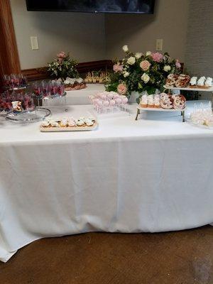 Dessert table