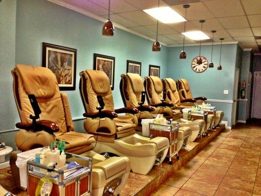 Pedicure area