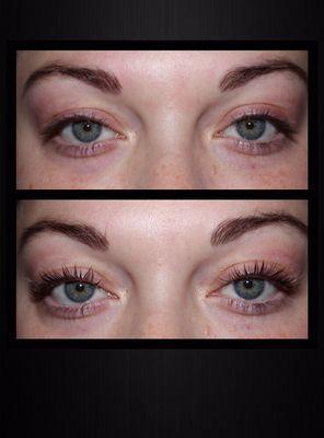 Lash lifting gives your natural lash a great curl for 6-8 weeks.