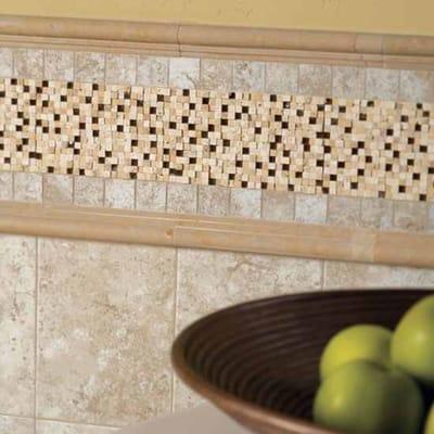 Daltile Mosaics and decorative accents available at FLOORZplus 45@rayford in Spring, TX 832-326-6998