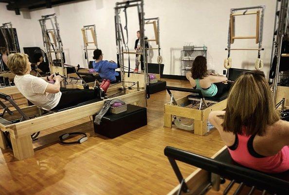 Pilates Equipment Class
 (Reformer)