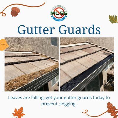 Protect your home from water damage from the coming winter rainfall.  Install Raindrop Gutter Guards today.