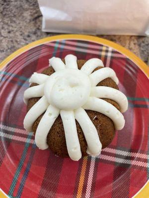 Moist Pumpkin Spice Bundt with Yummy topping!