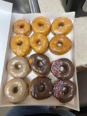 Dozen donuts