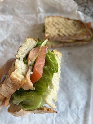 Smoked Salmon Sandwich