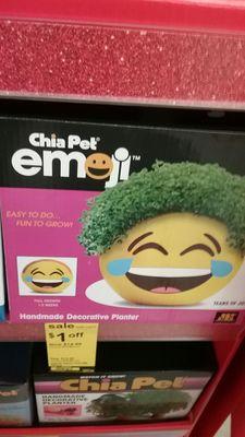 Spotted on shelve. Chia emoji!!!