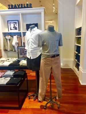 Men's department @ Banana Republic