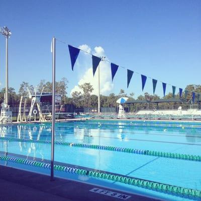 FGCU aquatics center on campus