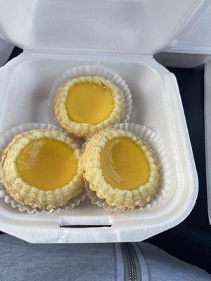 Egg tarts was yummy