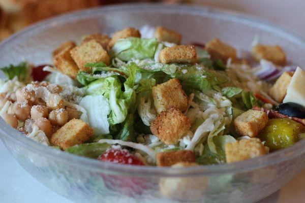 TOSSED ANTIPASTO SALAD is large enough for the entire family!