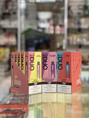 Another new disposable Vapes where you can change between 2 flavors. These also will last you awhile , 1000 puffs for each flavor.