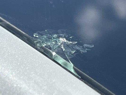 Chip on my windshield (Before)