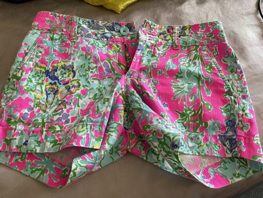 Scored a vintage pair of Lilly Pulitzer shorts at Classy Closet.