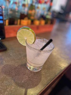 $7 margarita on the rocks