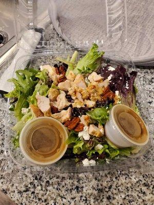 Turkey and goat cheese salad - sub chicken instead of turkey