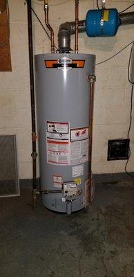 50-gallon gas water heater