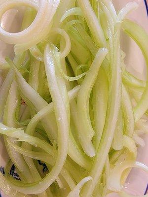 Tangy celery salad