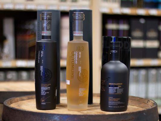 Introducing the latest from Bruichladdich:  Octomore 10.1, Octomore 10.3, and Black Art 07.1!