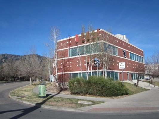 You Can't Miss Our Office.  Right on The Corner of Broadway and Hanover in Boulder