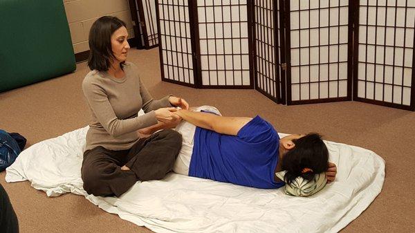 Learning Shiatsu