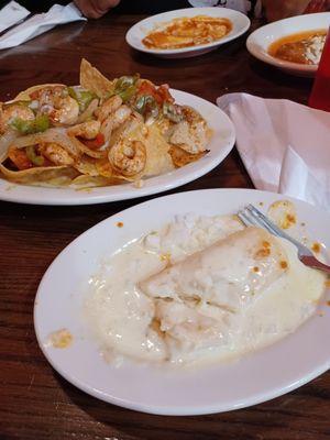 Shrimp Nachos.