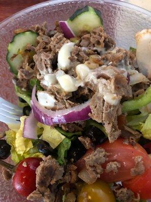 Cheesesteak salad