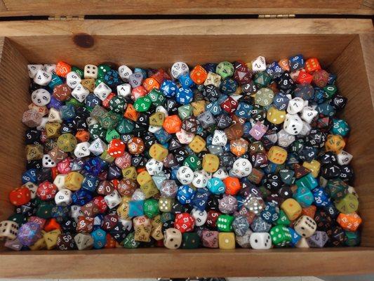 I loved this container of dice!