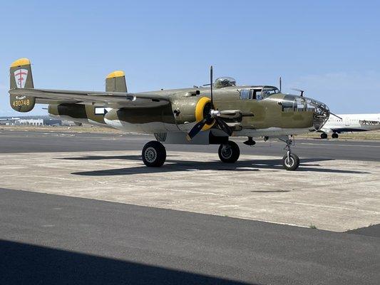 B-25 ready for flight