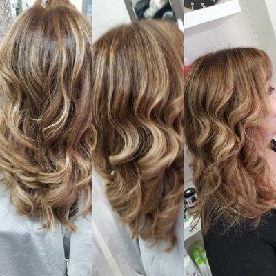 Color/hilites /cut /style by Christina for Salon Panache