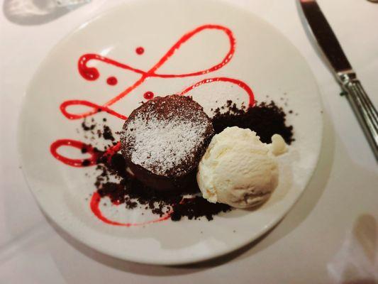 Melting Hot Chocolate Soufflé