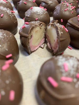 Raspberry Lemonade Truffles