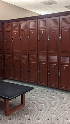 Locker room