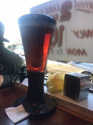 Beer tower, $20.00