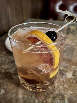 Blood Orange Old Fashioned