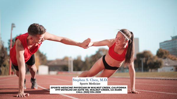 Walnut Creek's top Sports Medicine Doctor specializing in non-surgical treatment of athletic injuries. #physical #therapy #orthopedic