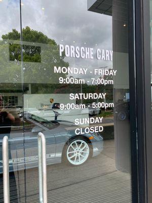 New name. Leith Porsche is now Porsche Cary.