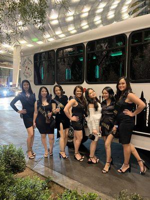 Black Vegas Party Bus