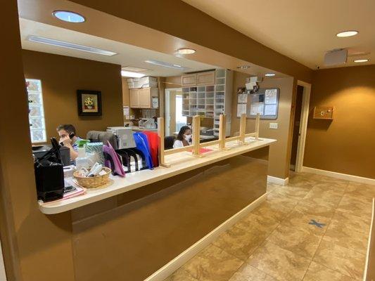 Safe and courteous front desk staff.