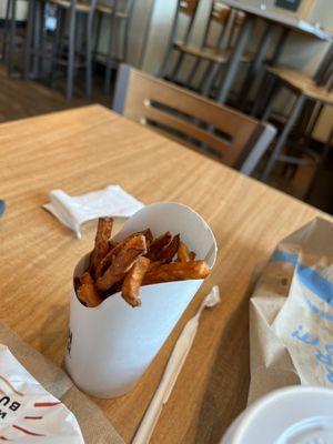 Large Sweet Potato Fries