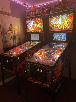 Pinball machines