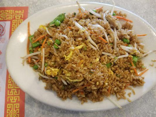 Vegetable fried rice.