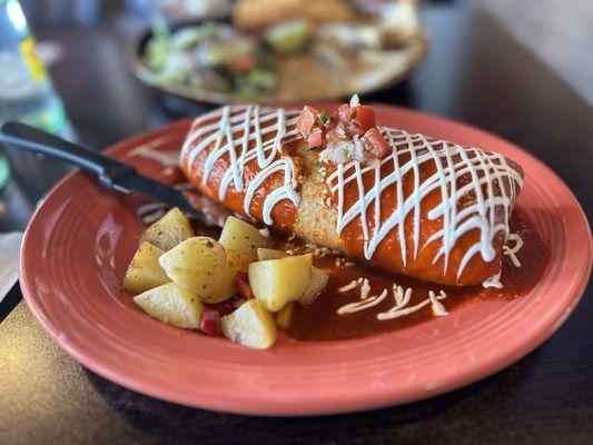 Wet Carne Asada Burrito