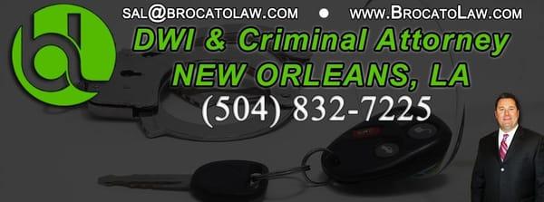 New Orleans DWI Lawyer | New Orleans DWI Attorney | DWI Attorney New Orleans | DWI Lawyer New Orleans

Brocato Law New Orlean...