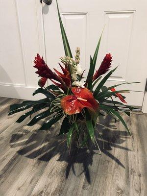 Hawaiian Tropical Arrangement