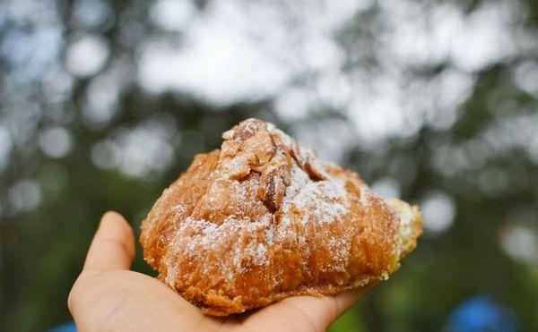 Almond croissant